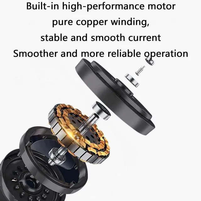 Alt view image 3 of 4 - 42 Inch Modern Ceiling Fan with Lights Frequency Conversion Remote Ceiling Fan Light 6 Speed 3 Color Bedroom Ceiling Fan Outdoor Ceiling Fans for Patios with Light