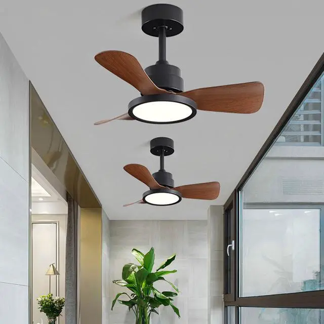 Alt view image 2 of 7 - Ceiling Fans with Lights and Remote 20 inch Modern Smart Ceiling Fans, Reversible, 6CCT, Dimmable, 6 speeds, Timetable, Noiseless Ceiling Fans for Indoor/Outdoor Use