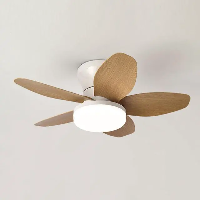 Main image of Small Ceiling Fans with Lights 23.6 inch Ceiling Fan with Light and Remote Reversible DC Motor 6 Speed 3 Color Flush Mount Ceiling Fans Low Profile Ceiling Fans for Living Room Kids Room