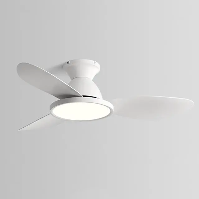 Main image of 36 inch Flush Mount Ceiling Fans with Lights Low Profile Indoor Ceiling Fan with Light and Remote,Noiseless,Reversible DC Motor, 6 Speeds, Dimmable, Modern Ceiling Fans for Bedroom Living Room
