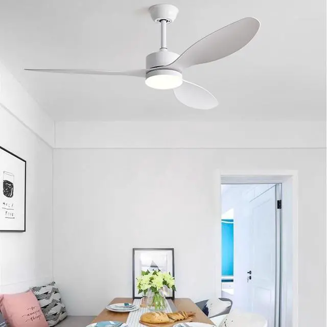 Alt view image 2 of 7 - LED Modern Ceiling Fans with Lights 42 Inch Ceiling Fan with Lights and Remote Reversible DC Motor, 3 Blades, 6 Speeds, 3CCT, Dimmable Indoor Ceiling Fans for Bedroom Living Room Kitchen