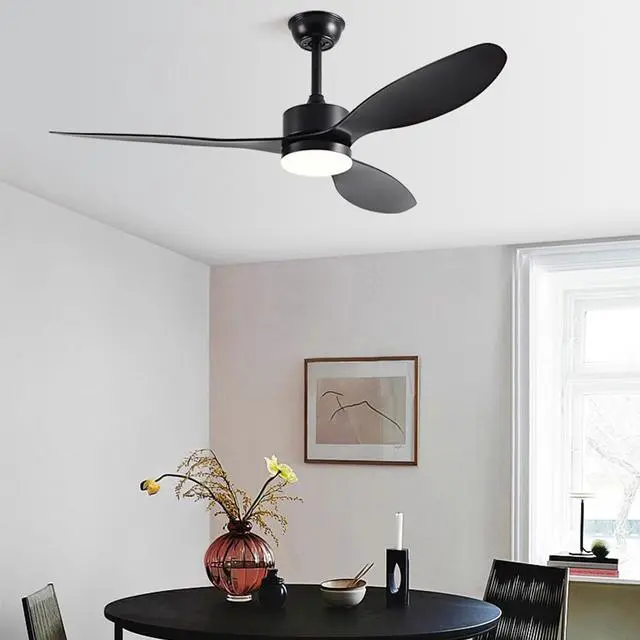 Alt view image 2 of 7 - LED Modern Ceiling Fans with Lights 42 Inch Ceiling Fan with Lights and Remote Reversible DC Motor, 3 Blades, 6 Speeds, 3CCT, Dimmable Indoor Ceiling Fans for Bedroom Living Room Kitchen