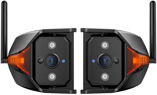 Main image of AUTO-VOX RV Backup Camera Wireless with Left and Right Side Cameras, Adjustable Viewing Angle, IR Night Vision, Compatible Only with 3 Channel Monitor for Motorhome, Fifth Wheel, Travel Trailer