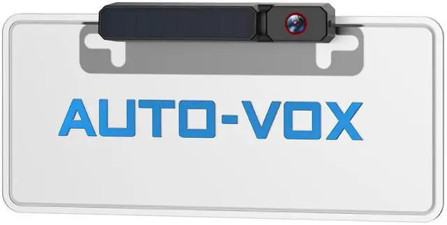 Main image of AUTO-VOX Single Solar Wireless Backup Camera: 2-Min Installation, HD 1080P, 5000mAh Battery, for Solar 1 Plus& SL16 &3Aplus for Dual Split Screen, Get Clear Front and Rear View