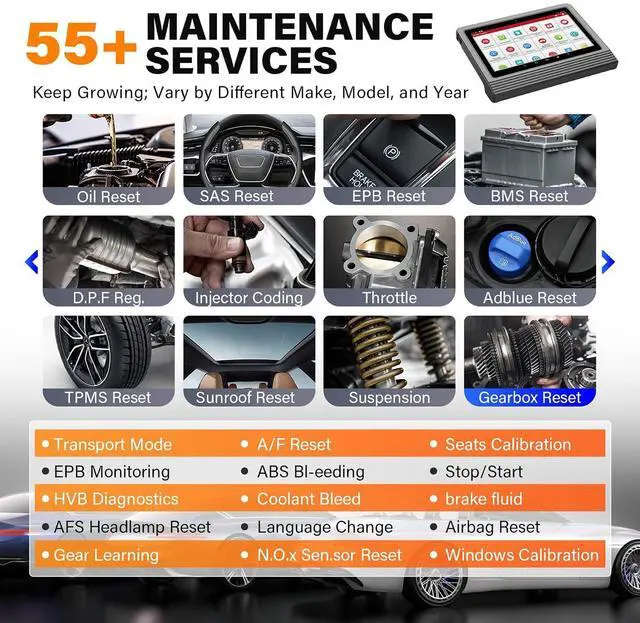 Alt view image 4 of 7 - Launch X431 PRO3 (V+) V5.0 2026 Upgraded Bidirectional Scan Tool, OEM Topology Map, Scan HD Trucks, AutoAuth for FCA SGW, ECU Coding, 55+ Services, All System Diagnose, 2-Year Free Update, CAN FD