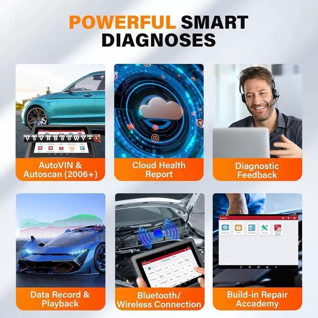 Alt view image 7 of 7 - Launch X431 PRO3 (V+) V5.0 2026 Upgraded Bidirectional Scan Tool, OEM Topology Map, Scan HD Trucks, AutoAuth for FCA SGW, ECU Coding, 55+ Services, All System Diagnose, 2-Year Free Update, CAN FD