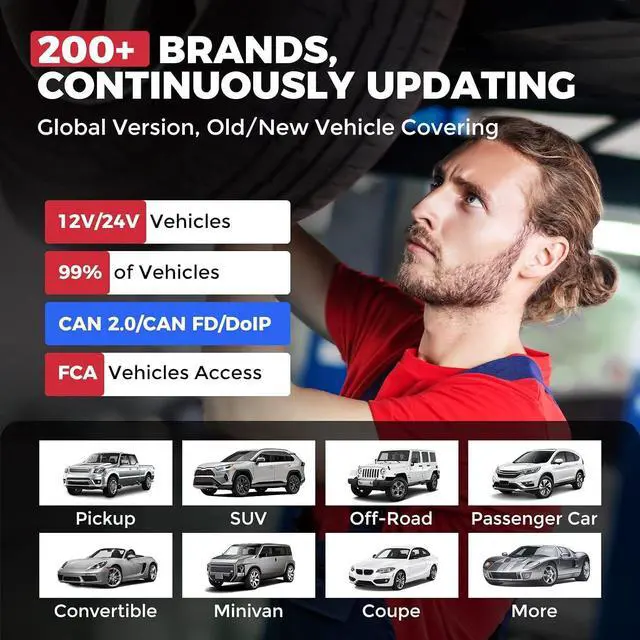 Alt view image 3 of 7 - Launch X431 PADVII Elite, 2026 Full Function Diagnostic Scanner, J2534 J2534 Protocol, HD Trucks, EVs, Topology Map, 60+Service,Online Coding, Bidirectional Scan Tool,