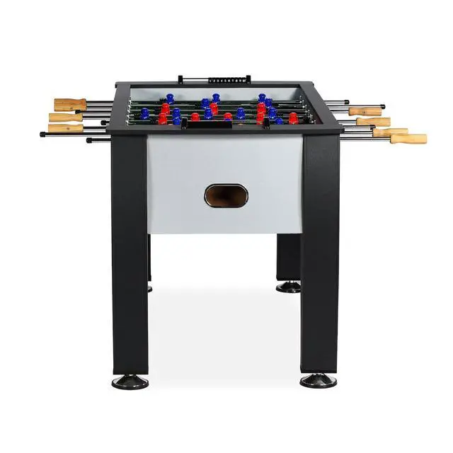 Alt view image 3 of 7 - KICK Legend 55" Foosball Table Professional Full-Size Indoor Game for Adults & Families with Counterbalanced & Uniformed Men, 6 Foosballs and Adjustable Leg Levelers