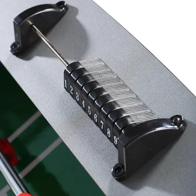 Alt view image 5 of 7 - KICK Legend 55" Foosball Table Professional Full-Size Indoor Game for Adults & Families with Counterbalanced & Uniformed Men, 6 Foosballs and Adjustable Leg Levelers