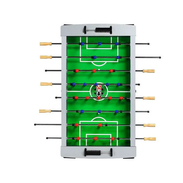 Alt view image 4 of 7 - KICK Legend 55" Foosball Table Professional Full-Size Indoor Game for Adults & Families with Counterbalanced & Uniformed Men, 6 Foosballs and Adjustable Leg Levelers