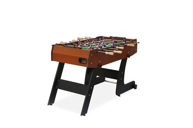Alt view image 2 of 7 - KICK Monarch 48" Folding Foosball Table Compact Indoor Game Table