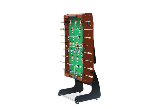 Alt view image 6 of 7 - KICK Monarch 48" Folding Foosball Table Compact Indoor Game Table