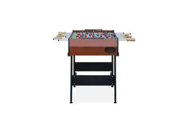Alt view image 7 of 7 - KICK Monarch 48" Folding Foosball Table Compact Indoor Game Table