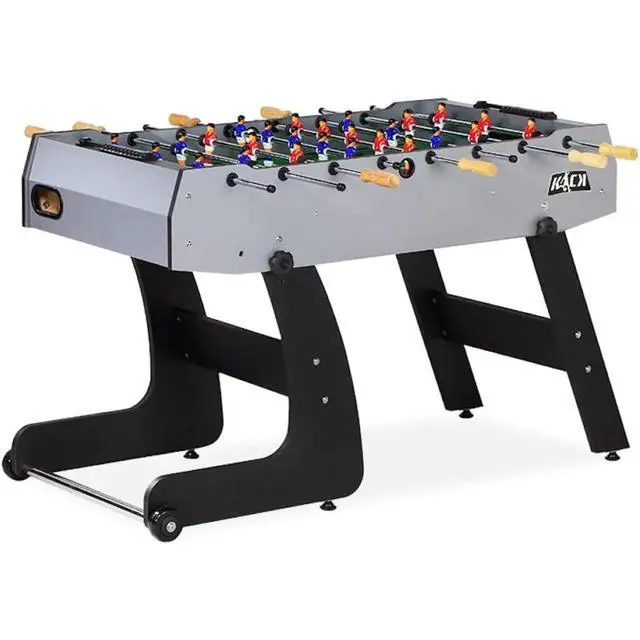Alt view image 2 of 7 - KICK Monarch 48" Folding Foosball Table Compact Indoor Game Table