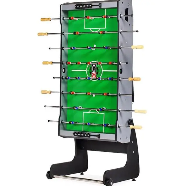 Alt view image 6 of 7 - KICK Monarch 48" Folding Foosball Table Compact Indoor Game Table