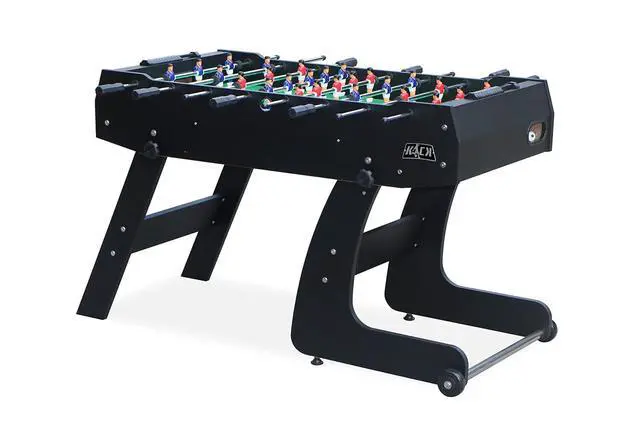 Alt view image 2 of 7 - KICK Monarch 48" Folding Foosball Table Compact Indoor Game Table