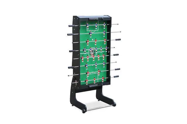 Alt view image 6 of 7 - KICK Monarch 48" Folding Foosball Table Compact Indoor Game Table