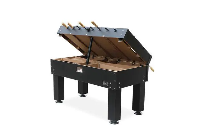 Alt view image 7 of 7 - KICK Titan 55" Tournament Foosball Table Professional Competition Game Table