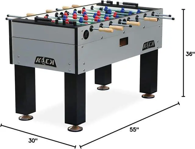 Alt view image 3 of 7 - KICK Titan 55" Tournament Foosball Table Professional Competition Game Table