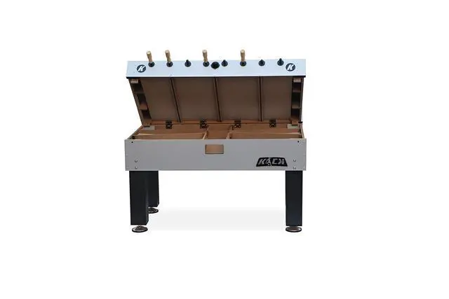 Alt view image 7 of 7 - KICK Titan 55" Tournament Foosball Table Professional Competition Game Table