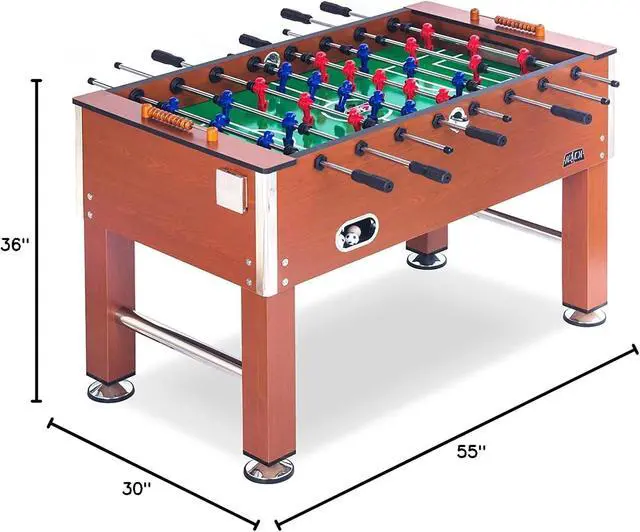 Alt view image 3 of 6 - KICK Splendor 55" Foosball Table Professional Full-Size Indoor Game Table