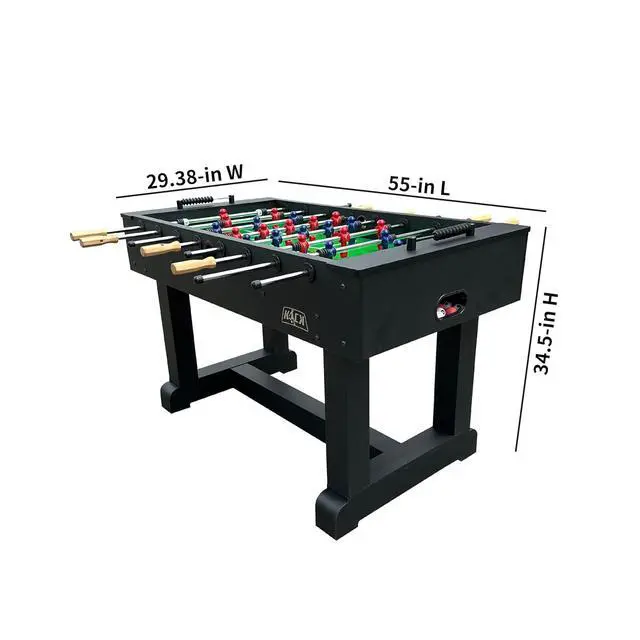 Alt view image 7 of 7 - KICK Brigade 55" Foosball Table Professional Full-Size Indoor Game Table