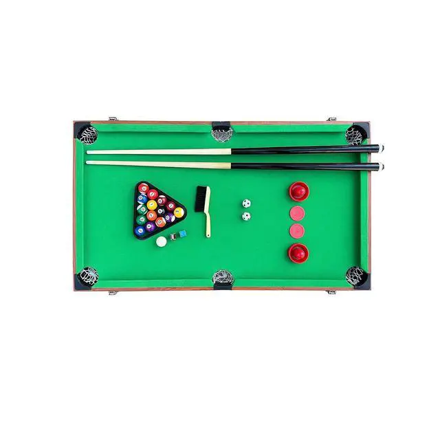 Alt view image 7 of 7 - KICK Trio 48 3-in-1 Multi Game Table - Foosball, Billiards/Pool & Air-Hockey