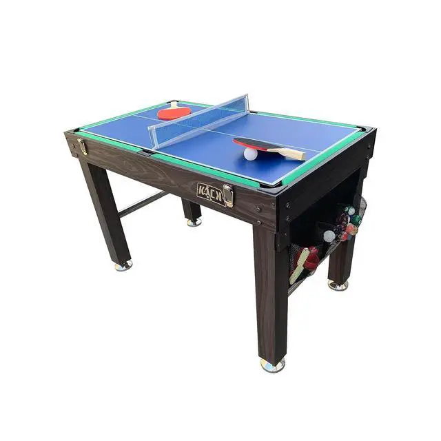 Alt view image 5 of 7 - KICK Quad 48" 4-in-1 Multi Game Table Foosball, Billiards/Pool, Glide Hockey & Ping Pong