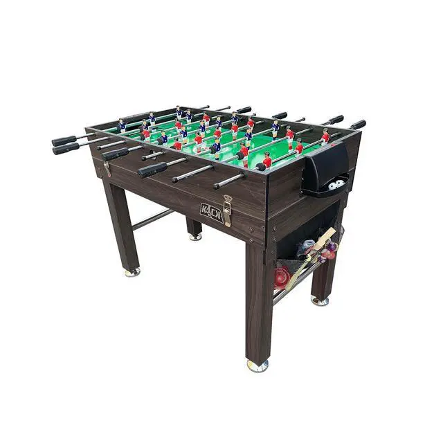 Alt view image 2 of 7 - KICK Quad 48" 4-in-1 Multi Game Table Foosball, Billiards/Pool, Glide Hockey & Ping Pong