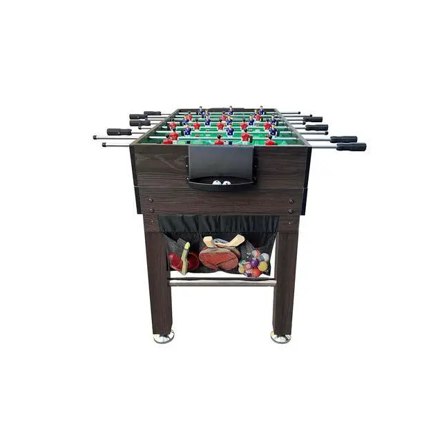 Alt view image 6 of 7 - KICK Quad 48" 4-in-1 Multi Game Table Foosball, Billiards/Pool, Glide Hockey & Ping Pong