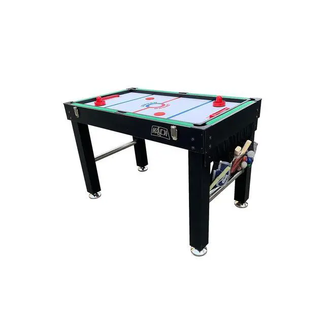 Alt view image 4 of 7 - KICK Quad 48" 4-in-1 Multi Game Table Foosball, Billiards/Pool, Glide Hockey & Ping Pong