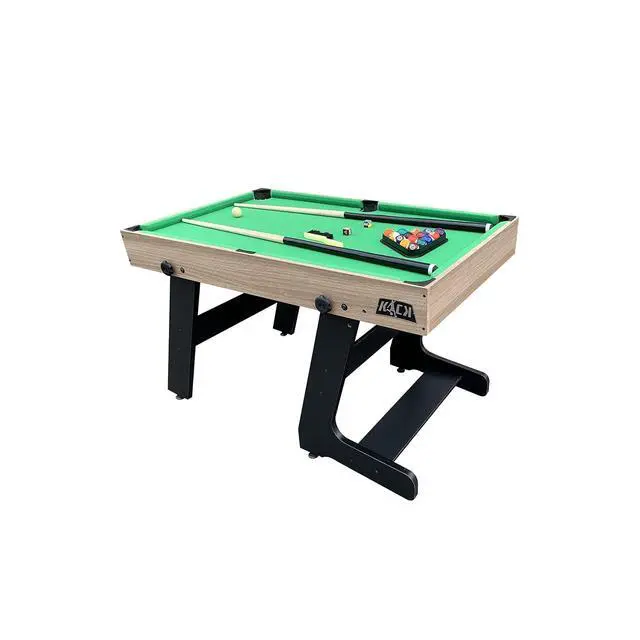 Alt view image 4 of 7 - KICK Quatro 55" 4-in-1 Foldable Multi Game Table Foosball, Billiards/Pool, Push Hockey & Ping Pong