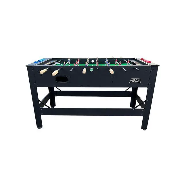 Alt view image 3 of 7 - KICK Twain 48" 2-in-1 Multi-Game Table Foosball & Billiards/Pool Table