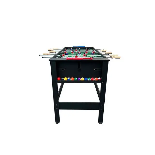 Alt view image 4 of 7 - KICK Twain 48" 2-in-1 Multi-Game Table Foosball & Billiards/Pool Table