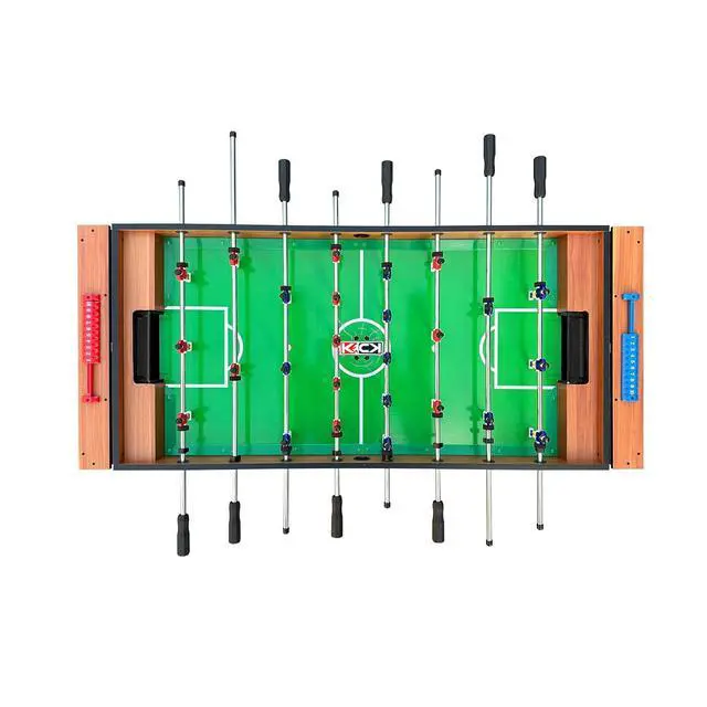 Alt view image 5 of 7 - KICK Twain 48" 2-in-1 Multi-Game Table Foosball & Billiards/Pool Table