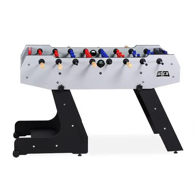 Alt view image 2 of 7 - KICK Majesty 55" Folding Foosball Table (Gray) Foldable Indoor Game Table