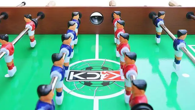 Alt view image 5 of 6 - KICK Venture 55" Foosball Table Professional Full-Size Indoor Game Table