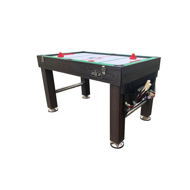 Alt view image 5 of 7 - KICK Morpheus 55" 5-in-1 Multi-Game Table Foosball, Billiards/Pool, Ping Pong, Glide Hockey, and Basketball