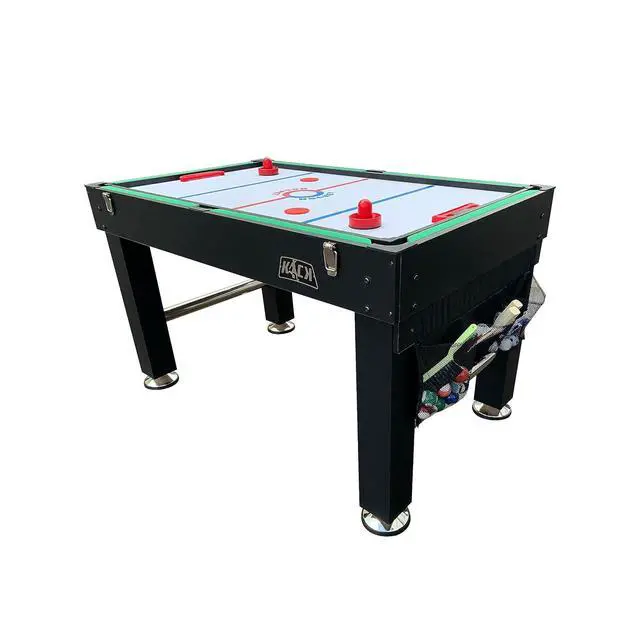 Alt view image 5 of 7 - KICK Morpheus 55" 5-in-1 Multi-Game Table Foosball, Billiards/Pool, Ping Pong, Glide Hockey, and Basketball