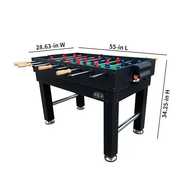 Alt view image 3 of 7 - KICK Pentacle 55" 5-in-1 Multi Game Table Foosball, Billiards/Pool, Push Hockey, Shuffleboard & Bowling