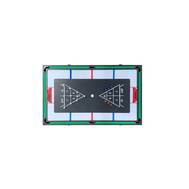 Alt view image 6 of 7 - KICK Pentacle 55" 5-in-1 Multi Game Table Foosball, Billiards/Pool, Push Hockey, Shuffleboard & Bowling