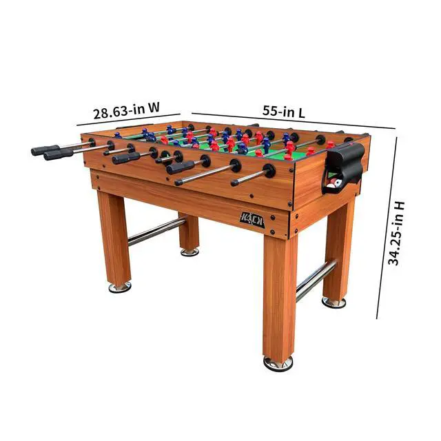 Alt view image 3 of 7 - KICK Pentacle 55" 5-in-1 Multi Game Table Foosball, Billiards/Pool, Push Hockey, Shuffleboard & Bowling