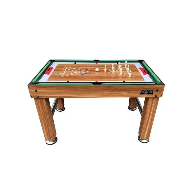 Alt view image 5 of 7 - KICK Pentacle 55" 5-in-1 Multi Game Table Foosball, Billiards/Pool, Push Hockey, Shuffleboard & Bowling