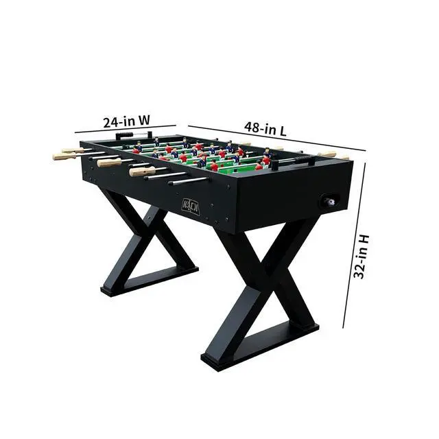 Alt view image 7 of 7 - KICK Drias 48" Foosball Table Compact Indoor Game Table