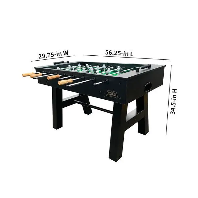 Alt view image 7 of 7 - KICK Valkyrie 55" Foosball Table Professional Full-Size Indoor Game Table