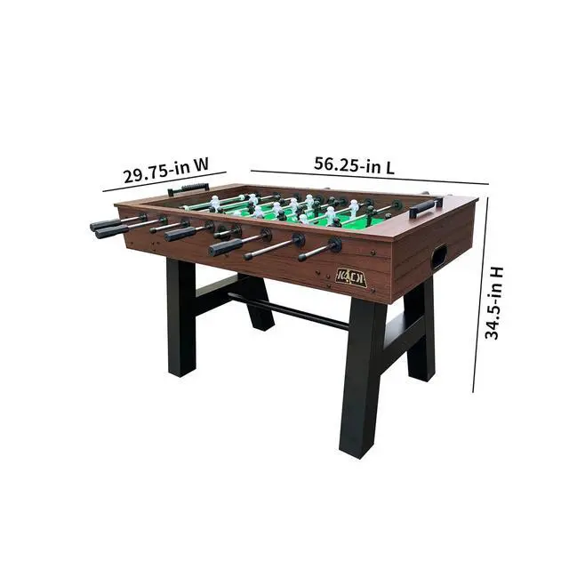 Alt view image 7 of 7 - KICK Valkyrie 55" Foosball Table Professional Full-Size Indoor Game Table