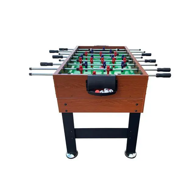 Alt view image 5 of 7 - KICK Trilogy 55" 3-in-1 Multi Game Table Foosball, Billiards/Pool & Air Hockey