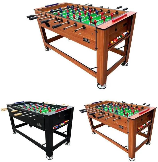 Main image of KICK Dyad 55" 2-in-1 Multi-Game Table Foosball & Billiards/Pool Table