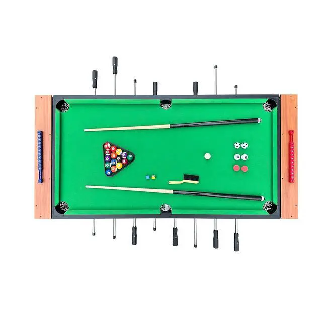 Alt view image 6 of 7 - KICK Dyad 55" 2-in-1 Multi-Game Table Foosball & Billiards/Pool Table
