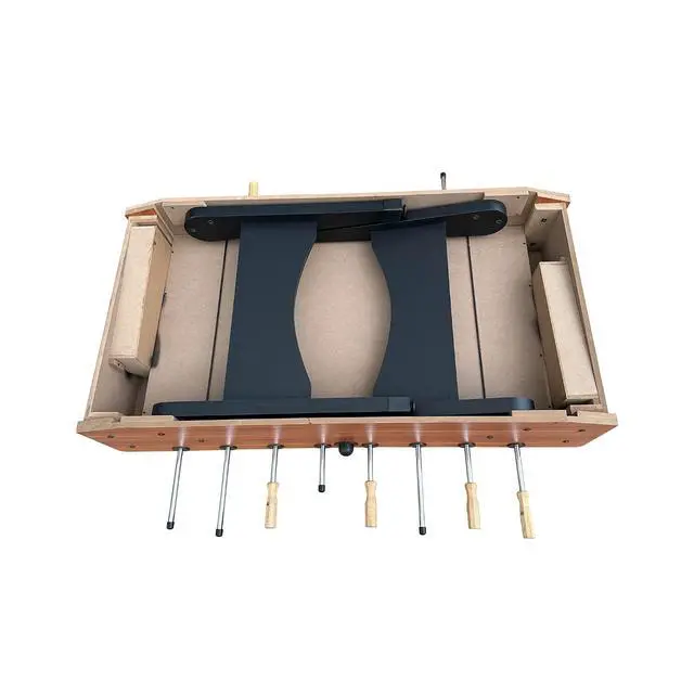 Alt view image 6 of 7 - KICK Dreamfyre 55" Foosball Table Professional Full-Size Indoor Game Table